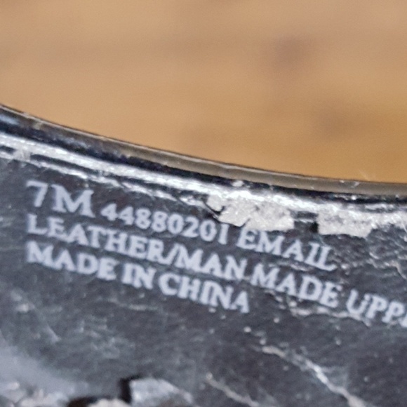 Franco Sarto Calf Hair Lepoard‎ Sculpted Wood Stack Wedges - Picture 7 of 7